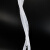 海斯迪克 HKHE-048 缠绕管 电线线束保护带 PE保护套包线管绕线管 白色10mm*10m*1根