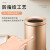 GNF新款使用不锈钢垃圾桶加大号容量金属家庭用厨房卫生间 10升香槟金