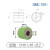 聚氨酯包胶主动轮带键槽动力滚筒自动化配件耐温耐磨包胶轮橡胶轮 FB098