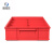 米奇特工 分格零件盒塑料收纳盒子物料分类周转箱 小8格箱370*275*83红色