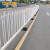 公路道路护栏隔离栏市政马路人车分流栏杆 交通设施车道安全防撞围栏定做 京式护栏--安装高0.8米【3米护A