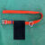 单腰安全带弹簧腰带架子工施工保险带电工安全腰带工地安全带 国标弹簧板卡红色安全带 简易款