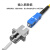 创优捷 UJ0153 光纤适配器 耦合器/法兰盘 LC-SC 单工 银白色-套管:氧化锆 金属款