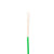 金龙羽 电线电缆 阻燃ZC-BVR4平方 国标电线铜芯单芯多股软线铜线电源线阻燃电缆 100米/卷 绿色