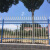 卓弘安 锌钢护栏庭院厂区户外围墙围栏小区家用安全防护栅栏室外铁艺栏杆立柱2米高一根