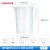 塑料烧杯量杯带刻度500毫升专用大容量烘焙量筒1000毫升小计量杯 有柄带刻度 5000ml 1个