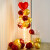 新新精艺生日装饰气球浪漫告白场景布置气球桌飘地飘装饰LED灯宝石红气球