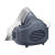 澳颜莱防尘面罩工业打磨水电开槽石煤矿猪鼻子口鼻罩防颗粒物呼吸器 一个蓝色面罩(60片6层滤棉收藏