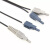 高AVAGO塑料光纤HFBR4503Z-HFBR4513Z伺服变频器光纤跳线定 黑色双芯光纤跳线 3m