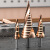 德力西宝塔钻头钻铁不锈钢专用形阶锥梯扩孔钨钢金属万能开孔器 M35六角柄螺旋槽420mm