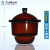 实验室棕色玻璃真空干燥器干燥皿防潮罐ml2102F2402F3002F3502F40 普通棕色150mm