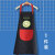 时尚围裙家用厨房防水可爱日式定制logo印字男女罩衣围腰围兜大人 黑底红袋柠檬（1件装） 防