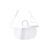 厨房口罩 透明口罩餐饮专用塑料厨房厨师微笑餐厅酒店防雾飞 白色防雾款1盒10个循环使用