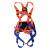 建钢五点式安全带680303 国标全身式三挂点高空作业装备 防坠器登山保险劳保防护腰带安全带