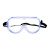 固安捷 1621AF 防化学护目镜有效防护液体喷溅防雾防冲击透明眼镜 1副	