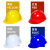 德岐 安全帽 新国标PE安全帽v型 防砸耐用 工程工地建筑施工领导用安全头盔蓝色V型国标PE