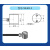 高精度称重感测器工业级不锈钢微型测力压力拉压力重量控制数显表 量程010KG 直径41.2高度25
