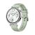 酷件适用华为gt4手表草木绿表带41mm硅胶细款watch4pro运动夏天18mm 波浪纹-薄荷绿 适用：三星手表自量20MM