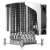 QM4UC-2011S散热器4U服务器CPU风扇5/6热管X79/X99双路1700 QM4UD-115X-3800+硅脂清洁剂10ml