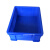 小型塑料盒方盒小号周转箱实验室样品展示盒收纳盒零件工具小胶箱 外径55-37-8cm(这款5个起发货)