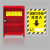 疏散引导箱放置点配电室电箱下禁止堆物疏散引导箱消防标识牌标示 SSBP02[PVC塑料板] 20x30cm