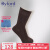 百富（BYFORD）男士袜子绅士袜高筒袜商务袜韩国产男长袜-9663 啡色 均码