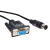 USB转MD8 8针 适用于 TCP6180 RS232通讯线 编程线 DB9款(无芯片) 5m