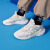 阿迪达斯（adidas）泡泡鞋HI-TAIL经典复古运动鞋男女三叶草海外直邮 /乳白/浅灰蓝 37(230mm)