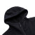 安踏（ANTA）冠军户外系列丨修身针织连帽运动外套男黑色运动服152410708 基础黑-3 XL/男180