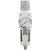 AW2000-02D空气过滤器单联件减调压阀SMC型自动排水气源处理 白色AW300002D自动排水