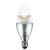 FSL佛山照明 led灯泡e14小螺口5.5W尖泡白色蜡烛灯泡水晶节能灯白光6500K