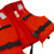 稳斯坦 WF046 应急救生船用救生衣 牛津救生衣成人专业防汛泡沫救生衣漂流衣 红色款