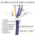 TRVV高柔性拖链电缆2 3 4芯 0.75 1.0 1.5 2.5 4平方耐油雕刻机线 ZR-TRVV2*4平方一卷 100米