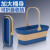 索邦（sobam）免手洗拖把折叠桶方形加厚加大水桶拖布桶清洁桶 M24【蓝色】折叠桶52cm
