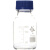 蓝盖试剂瓶100-20000ml螺纹口玻璃丝口化学广口样品实验棕色 250ml透明黄盖高硼料