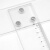 玻璃工具尺T型直角尺丁字尺塑料非 双刻度 准确 玻璃刀透明划玻璃 普通款长1米宽5厘米厚4毫米