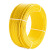 坚宝电线电缆ZC-BV4平方国标单芯单股铜芯家装阻燃黄色硬线100米（卷）