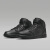 Jordan男鞋 AJ1 Mid 黑脚趾 缓震舒适 24年新款 中帮男士篮球鞋运动鞋 纯黑554724-093 45      /US11
