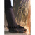 牛皮电焊护脚盖 焊工护腿 护脚 脚罩 鞋套防烫劳保 焊工防护装备 黄色牛皮(筒高40cm)魔术贴款