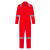 雨林军 连体工作服套装 反光电焊工劳保服 大红色 单位：套 L/170 