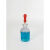 白玻璃滴瓶3060125ml透明试剂瓶红胶头管滴瓶化学实验精油瓶 125ml棕滴瓶一套