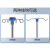 新特丽 输液架 不锈钢带脚座移动式带轮点滴架吊瓶架折叠高低可调节多功能可伸缩架 ABS底座+储物盘