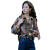 图美其（TUMEIQI）欧美减龄格子加厚磨毛衬衫女士秋冬款轻熟法式设计感小众上衣外套 图片色(不带披肩) XL110-125