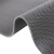 稳斯坦 S型PVC镂空地毯 5.5厚0.9m宽*1m灰色 塑胶防水泳池垫浴室厕所防滑垫 WL-131