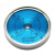 万向水平仪磁性水准器高精度水准仪便携式水平气泡珠圆形水准泡 60*12mm磁性银壳蓝水15分