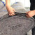 适用于土工布温室大棚保温棉家具包装毯混凝土黑心棉公路养护毛毡灰色 偏薄款150克4米宽*40米长
