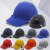 七格匠 四孔防碰防撞帽工作帽檐安全布帽防护轻型棒球安全帽工人电焊工 浅灰色