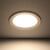 FSL佛山照明 LED嵌入式筒灯天花灯全塑孔灯 全白4W暖白光4000K 开孔75-85mm