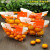 橙子水果袋橘子礼品袋2斤一次性水果自封袋手提袋沃柑包装袋 3斤装鲜甜-03【100只】 新款爆品