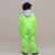 RAWRWAR新品儿童滑雪服套装高端防风防水保暖东北滑雪装备 儿童素色连体 （冬奥纪念款）荧光绿【男童】 130